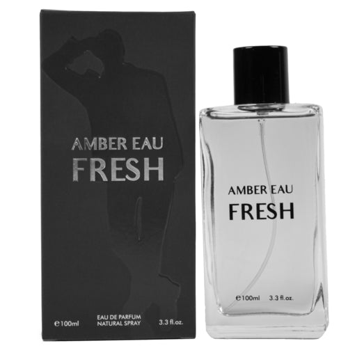 mens eau de parfum amber eau fresh 3.3 oz -- 1 per box