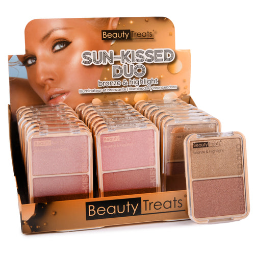 beauty treats hightlight bronzer asst clr -- 24 per box