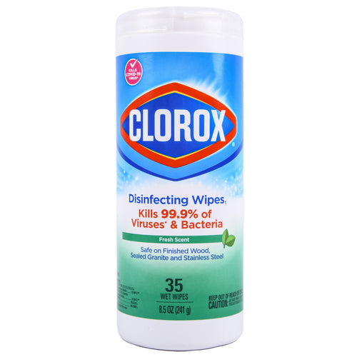 clorox disnfecting wipes fresh scent 35ct -- 40 per case