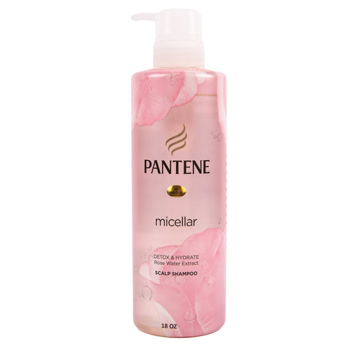 pantene shampoo micellar detox hydrate 530ml -- 12 per case