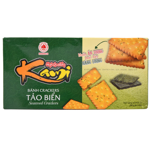 kami seaweed crackers 230 gr -- 16 per case