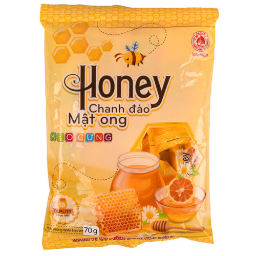 honey lemon hard filling candy 70 gr -- 50 per case