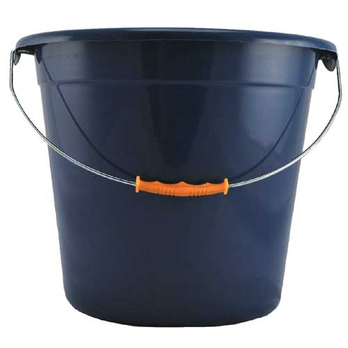 decorative pail buckets - assorted colors  -- 24 per case