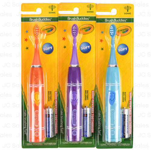 crayola sonic powered toothbrush -- 24 per case