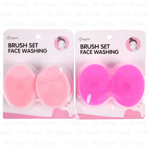 soft brush set face washing asst -- 12 per box