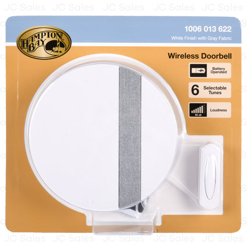 hampton bay wireless doorbell pdq -- 3 per case