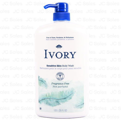 ivory body wash fragrance-free 35 oz -- 4 per case