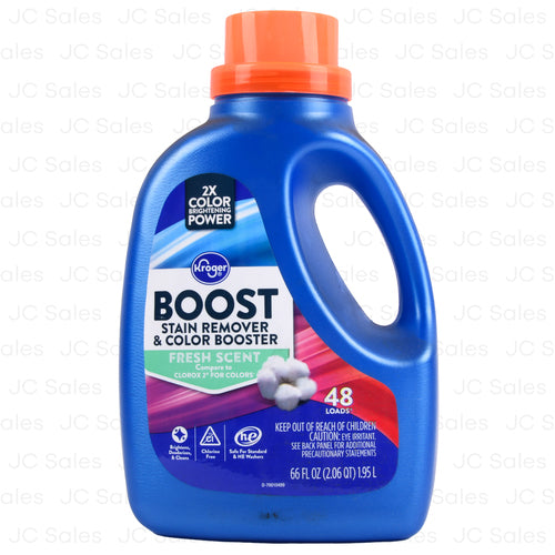 boost stain remover color booster detergent 66 oz -- 6 per case
