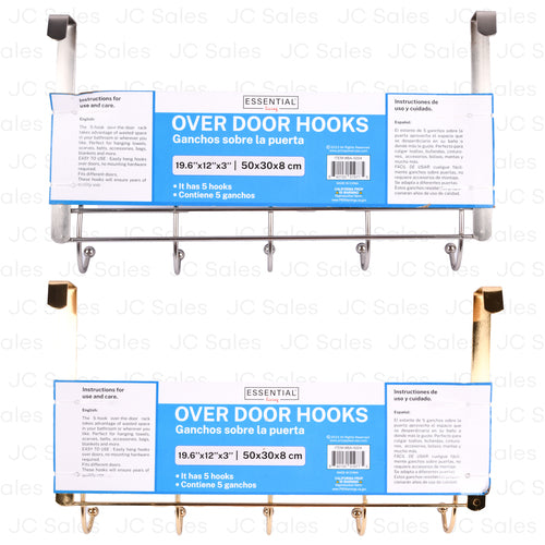 over door rack asst color 50x30x8cm -- 12 per case