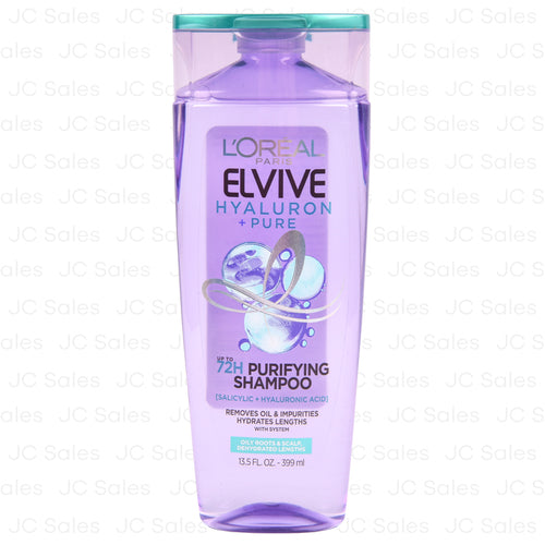 loreal elvive purifying shampoo 13.5 oz -- 6 per case