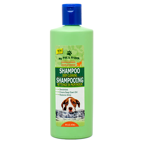 my pets friend pet shampoo 16 oz - natural and safe -- 24 per case