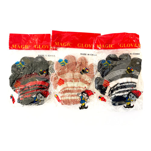 hw kids magic glove asst colors -- 12 per box