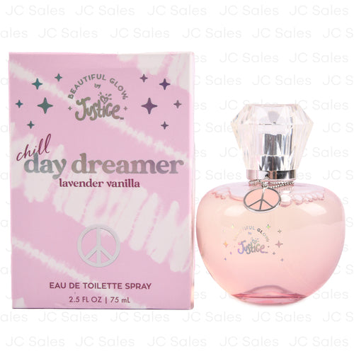 justice perfume lavender vanilla 2.5 oz -- 12 per case