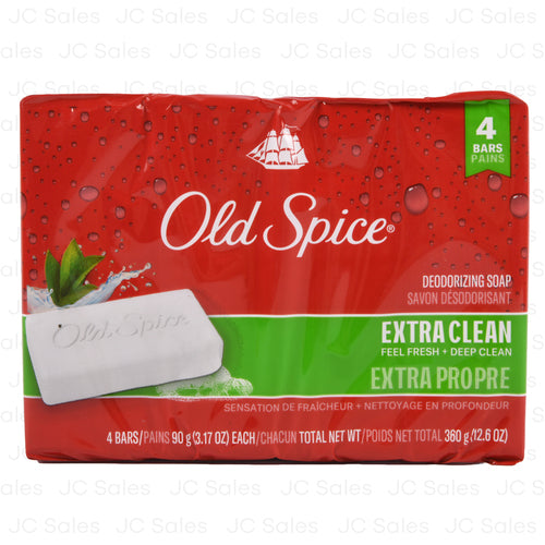 old spice soap extra clean 4 pk x 3.17 oz -- 12 per case