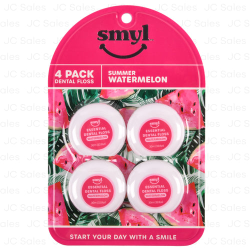 string floss watermelon 30m 4 pk -- 12 per box