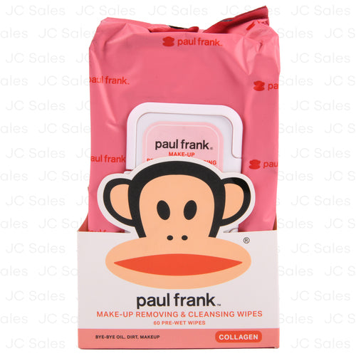 p.frank make up remov clean wipes collagen 60ct -- 24 per case