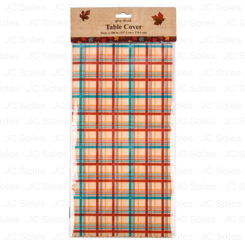 ht harvest table cover 54x108 in asst prints -- 36 per case