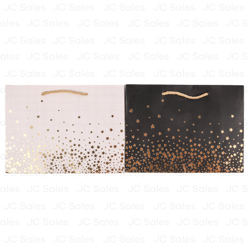 gift bag small stars assorted colors -- 12 per box