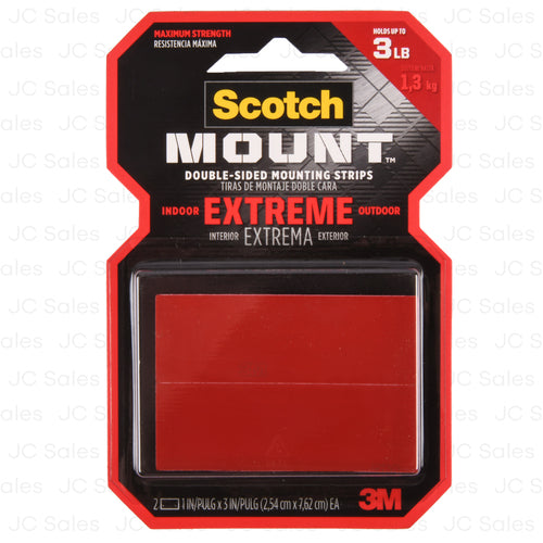 scotch extreme mounting strips -- 24 per case