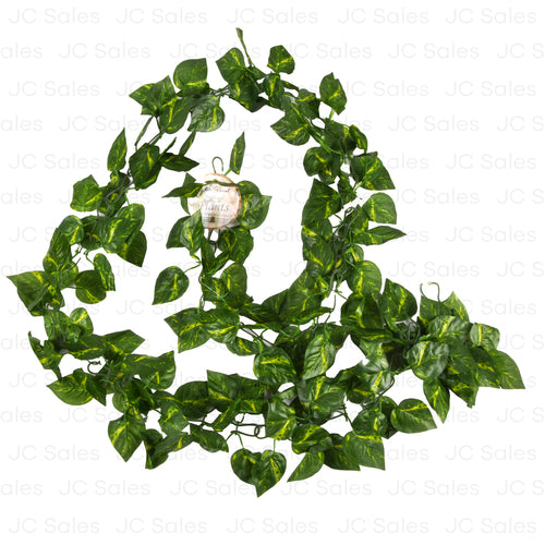 artificial pothos garland 8 ft -- 48 per box