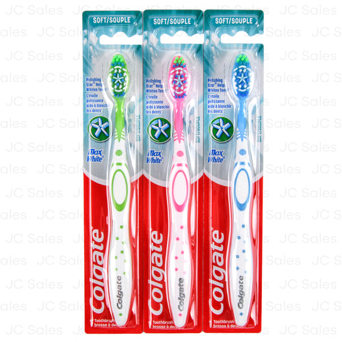 colgate toothbrush soft asst color 1 pk -- 72 per case