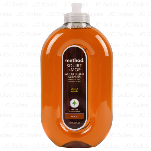 method squirt mop wood floor cleaner almond 25 oz -- 6 per case