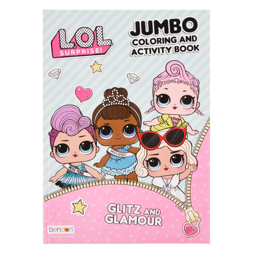 lol jumbo coloring book 80pgs -- 36 per case
