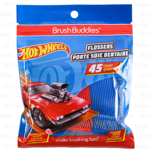 hot wheels flossers 45 ct -- 24 per case