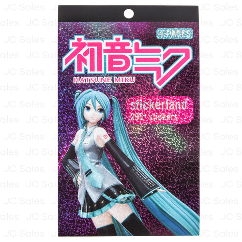hatsune miku 4sheet pad 295 stickers -- 36 per box