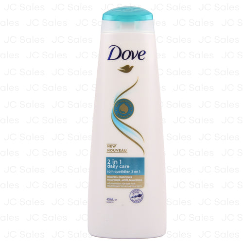 dove shampoo daily care 2n1 400ml -- 12 per case