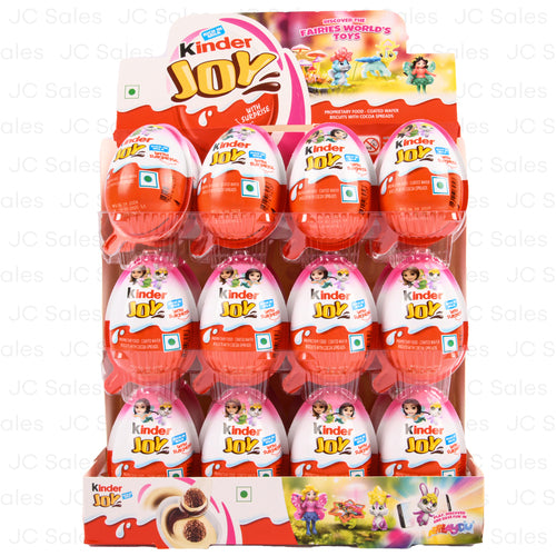 kinder joy surprise egg girl 24ct -- 24 per box