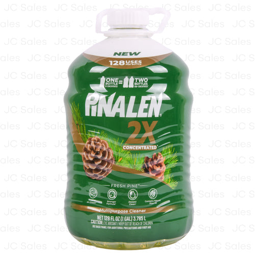 pinalen 2x multipurpose cleaner fresh pine 128 oz -- 3 per case