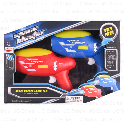 laser tag blaster toy 2 pc -- 12 per case