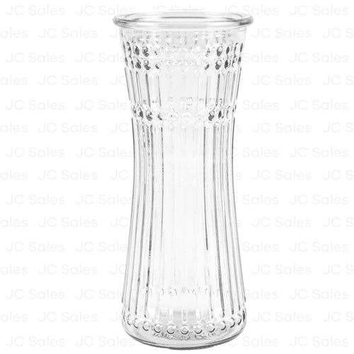 glass vase clear 8.5 -- 12 per case