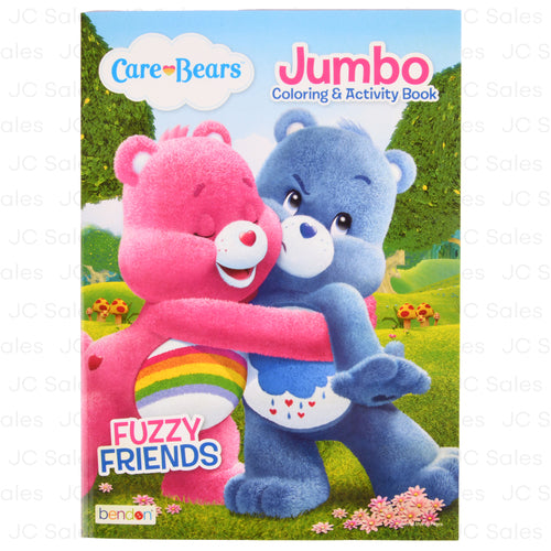 care bears jumbo coloring book 80pg -- 24 per case