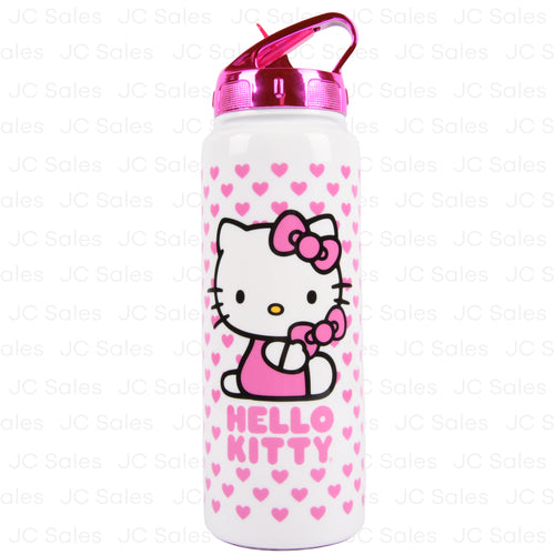 hello kitty sports bottle w electroplated lid -- 12 per case