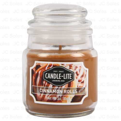 candle lite cinnamon rolls 3 oz -- 6 per case