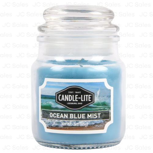 candle lite ocean blue mist 3 oz -- 6 per case