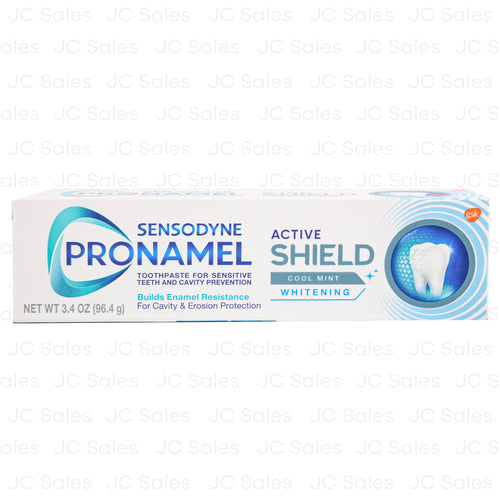 sensodyne active shield toothpaste fresh mint 3.4 oz -- 12 per case