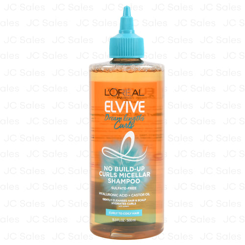 loreal elvive curls micellar shampoo 16.9 oz -- 6 per case