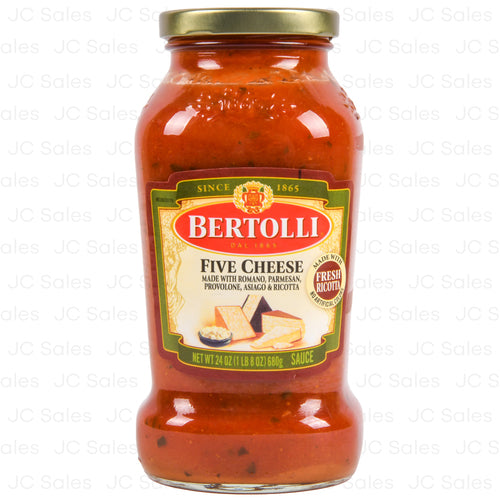 bertolli five cheese sauce 24 oz -- 6 per case