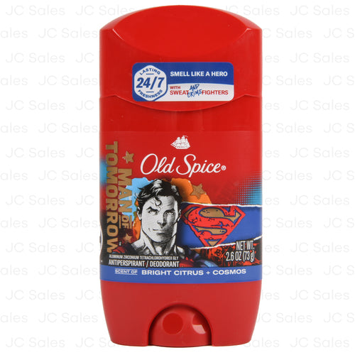 old spice deodorant superman smell like a hero 2.6 oz -- 12 per case