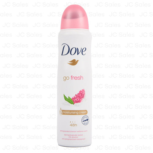 dove body spray pomegranate lemon 150 ml -- 6 per case