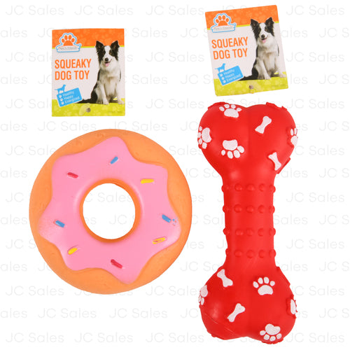pets n friends dog squeaky toy asst -- 12 per case