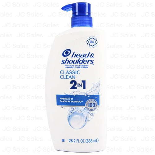 head shouders 2in1 classic clean 28.2 oz usa -- 4 per case