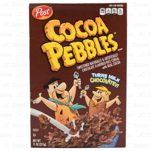 post cocoa pebbles cereal 11 oz -- 12 per case