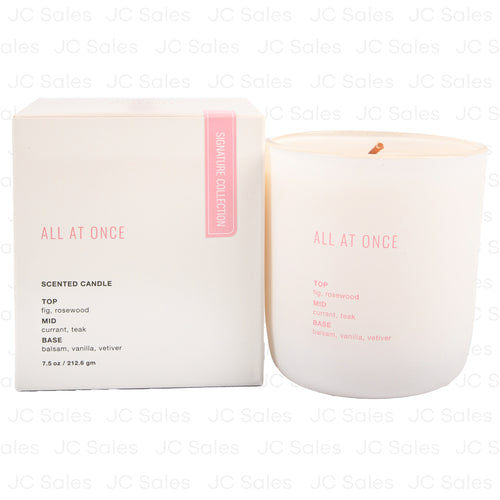 stidio oh scented candle all at once 7.5-oz -- 4 per box