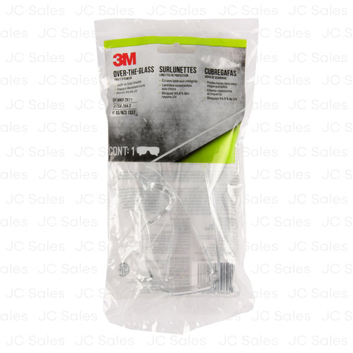 3m over the glass eyewear side shields clear -- 6 per case