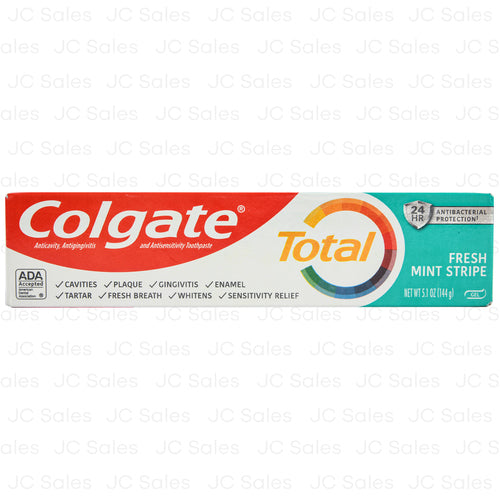 colgate total toothpaste fresh mint gel 5.1 oz -- 24 per case