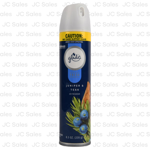 glade air freshener juniper teak 8.3 oz -- 6 per case